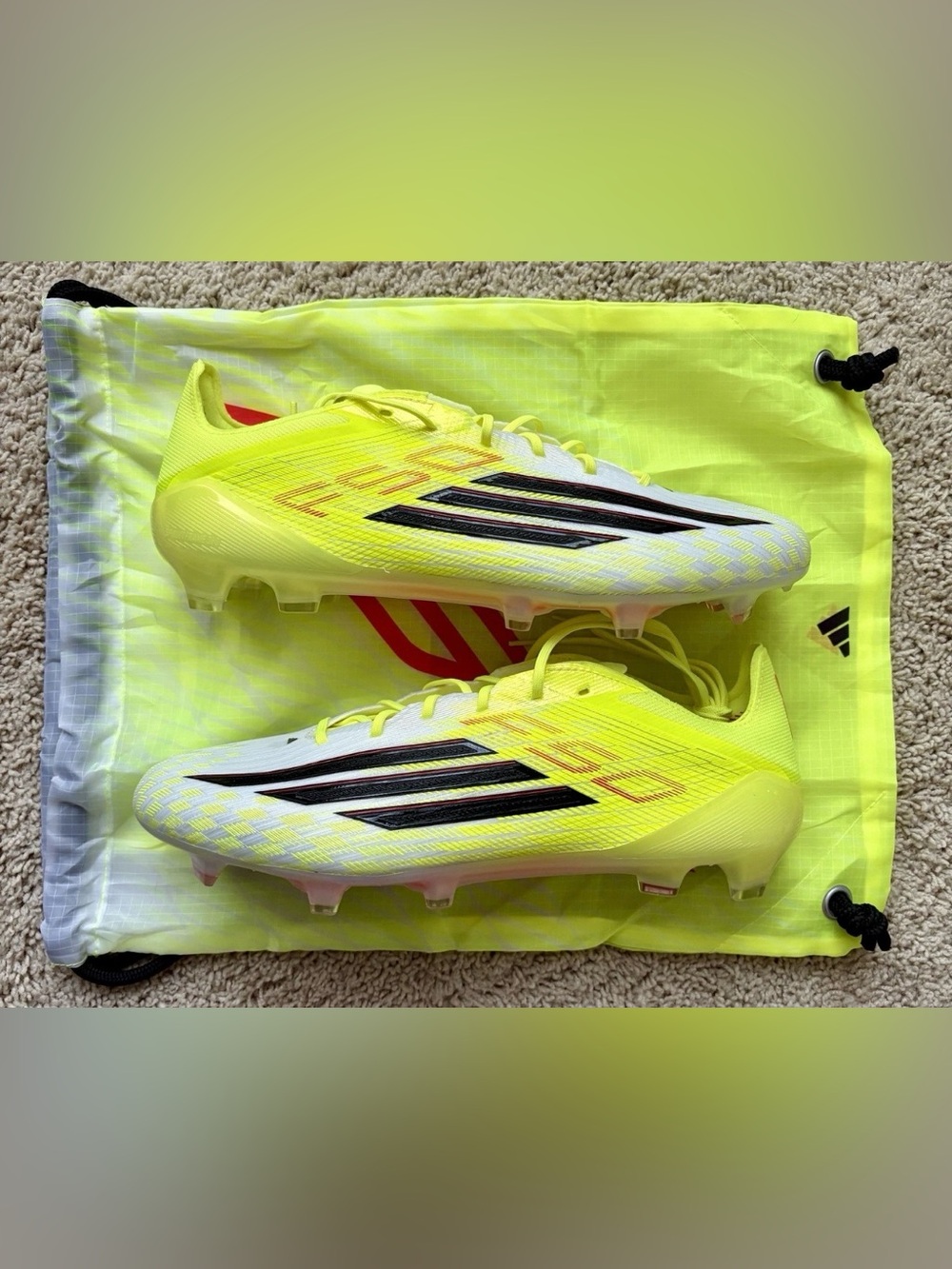 Adidas F50 Elite FG Soccer Cleats Born For Goals Pack JR6457 M10/W11